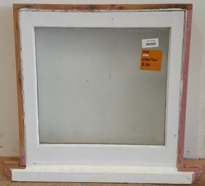Wooden awning window