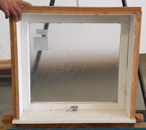 Wooden awning window