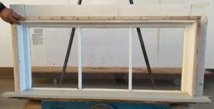 Wooden fixed window