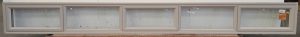 Bronco aluminium triple awning aluminium window