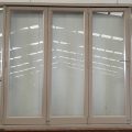 Bronco aluminium bi-fold doors with dedicated door