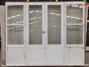Cool Wooden French door with windows