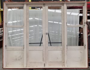 Cool Wooden French door with windows