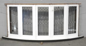 Bungalow Wooden Casement Leadlight Bay Window