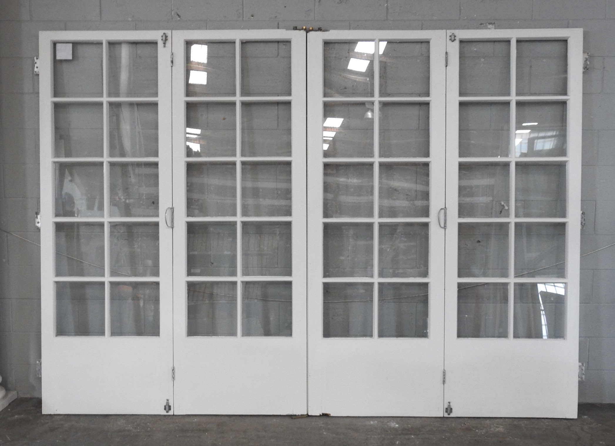 Colonial Style Wooden Bi-Folding Doors - No Frame