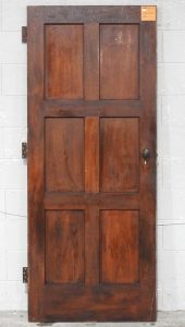 Wooden Bungalow 6-Panel Door - Unhung