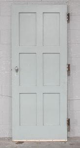 Wooden Bungalow 6-Panel Door - Unhung