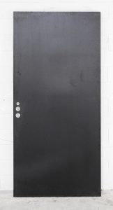 Black Aluminium Door New Unused - Unhung