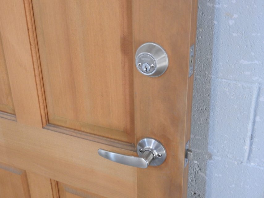 Wooden Exterior 6-Panel Entry Door - Unhung