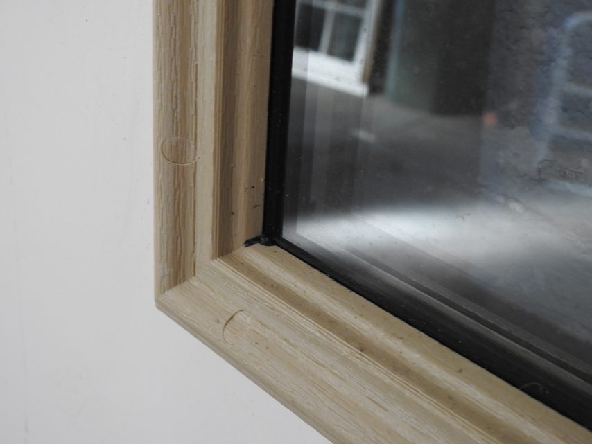 Wooden Exterior 3-Light Entry Door - Double Glazed