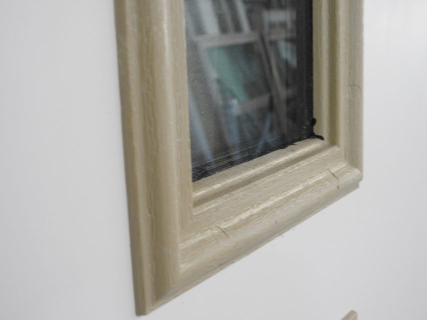 Wooden Exterior 3-Light Entry Door - Double Glazed
