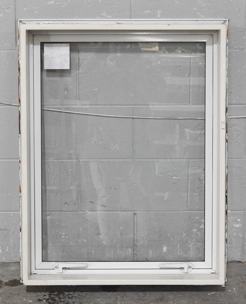 Off White Aluminium Single Awning Window