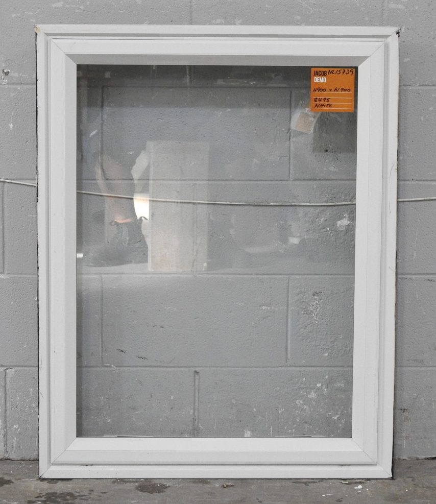 Off White Aluminium Single Awning Window