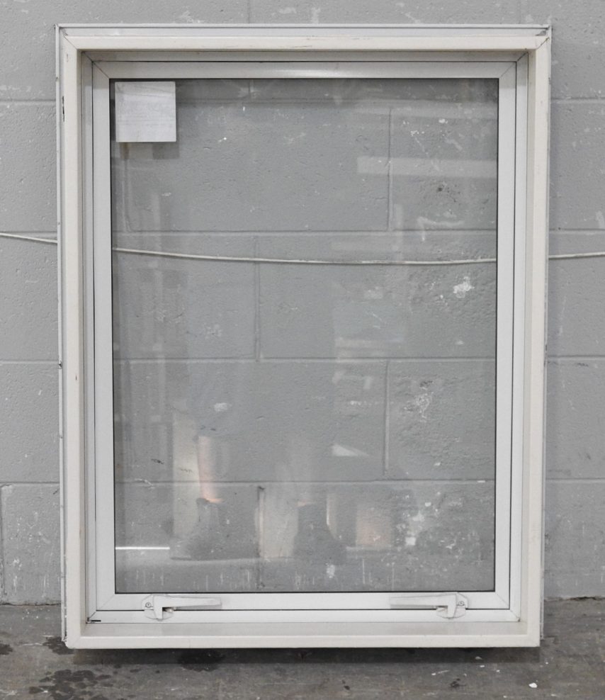 Off White Aluminium Single Awning Window
