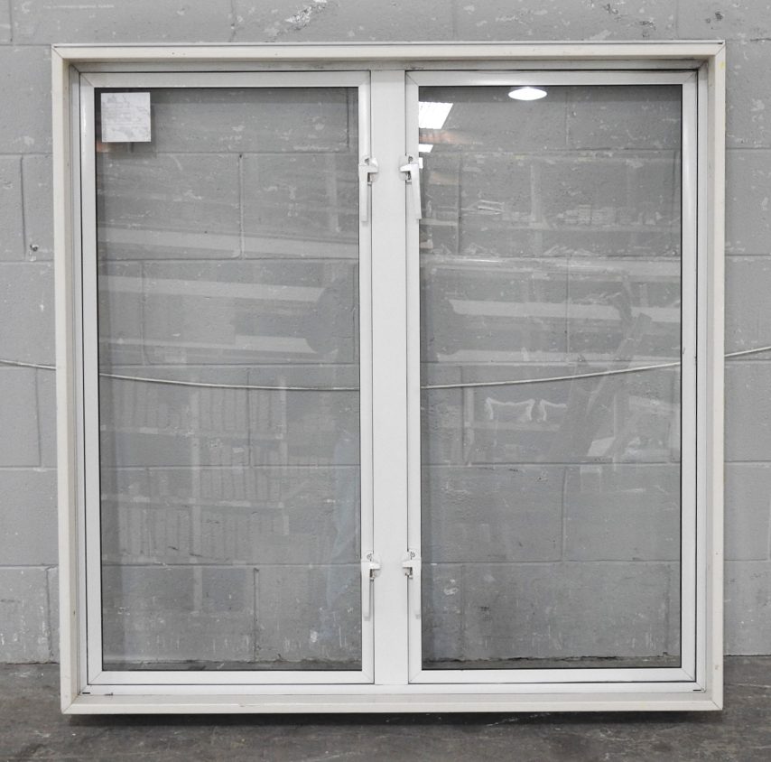 Off White Aluminium Casement Window