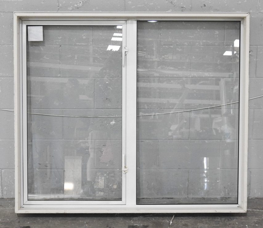 Off White Aluminium Casement Window