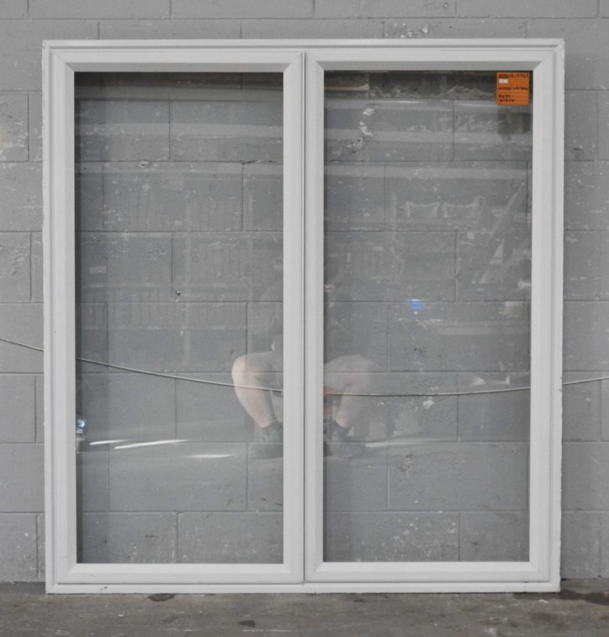 Off White Aluminium Casement Window
