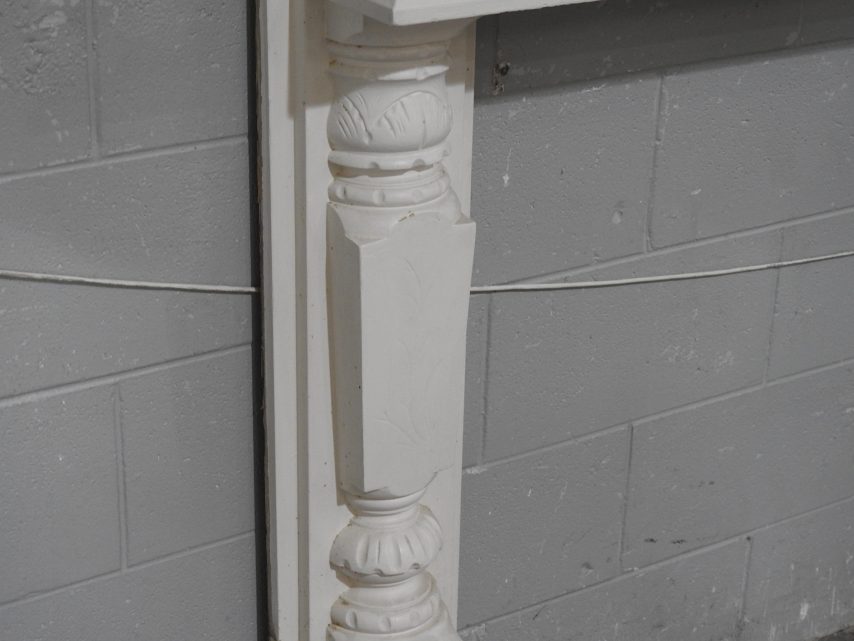Vintage Wooden Fireplace Surround