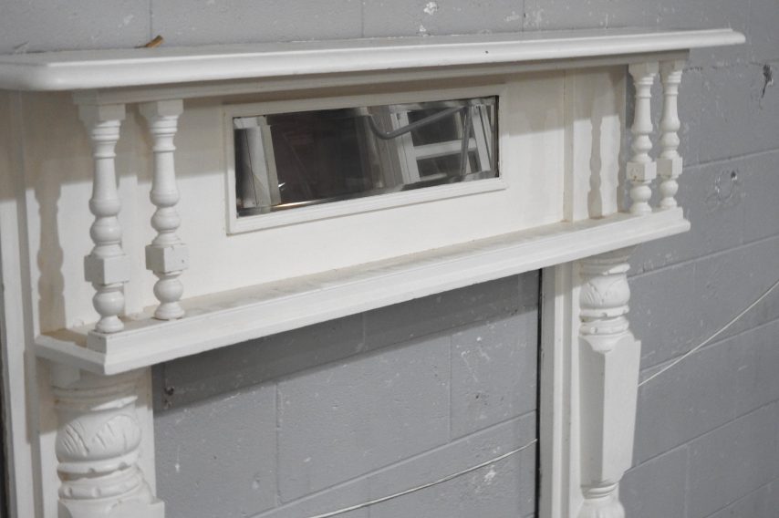 Vintage Wooden Fireplace Surround