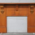 Vintage Kauri Fireplace Surround