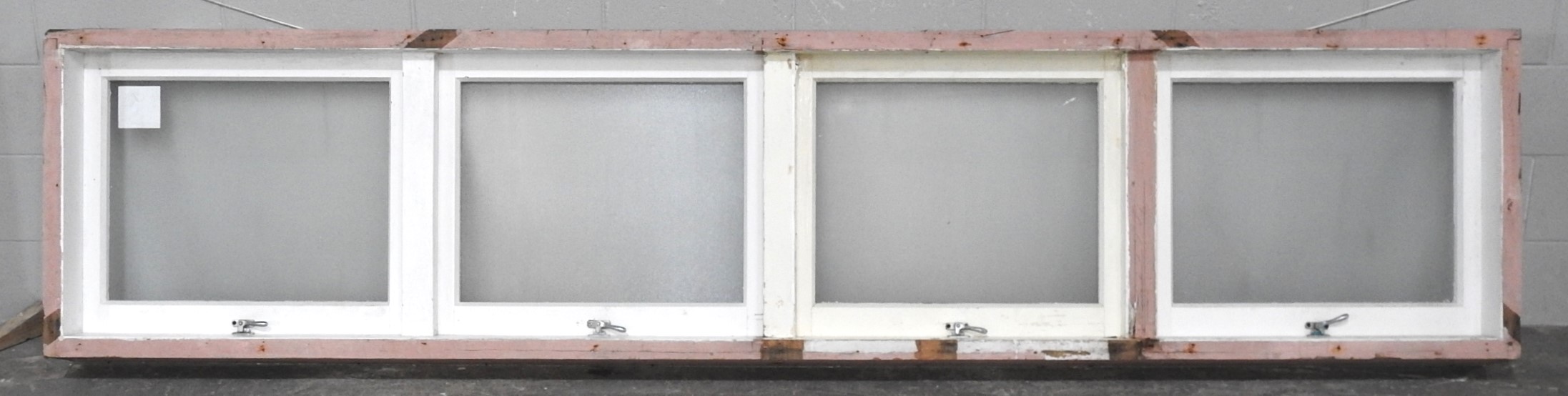 Wooden 4x Awning Landscape Window With Obscure Glass