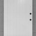 White Aluminium TG&V Style Door New Unused - Unhung