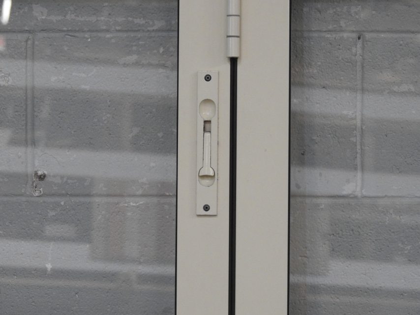 Off White Aluminium Bi-Fold Landscape Window