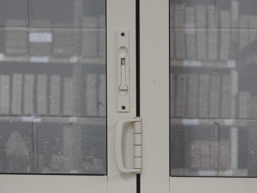 Off White Aluminium Bi-Fold Landscape Window