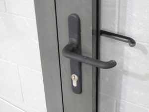 Karaka Green Aluminium French Doors - New Jambs