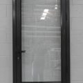 Tall Karaka Green Aluminium Entry Door