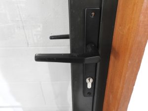 Tall Karaka Green Aluminium Entry Door