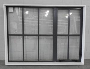 Colonial style Denim blue Aluminium awning window