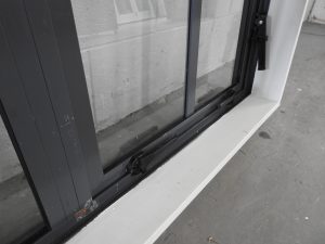 Colonial style Denim blue Aluminium awning window