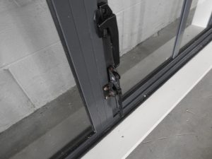 Colonial style Denim blue Aluminium awning window