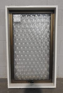 Mid Bronze Aluminium Single Awning Window