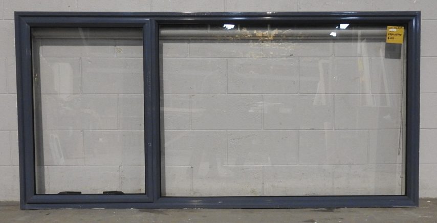 New Denim Blue Aluminium Awning Landscape Window