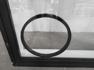 Black Aluminium double glazed awning window - Pet friendly