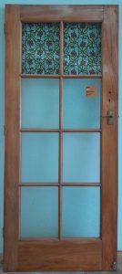 8 Panel Solid Rimu door
