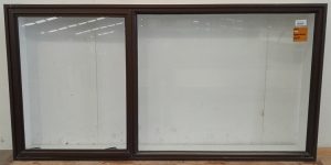 Bronze aluminium awning window