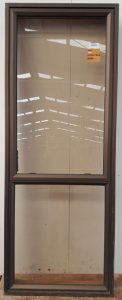 Mid bronze aluminium awning window