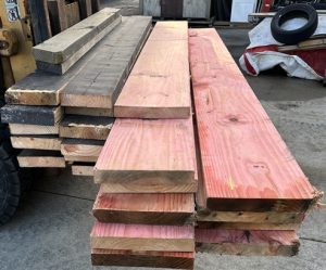 Treated Pine timber for outdoor