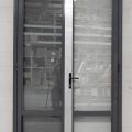Denim Blue Aluminium French Doors - Double Glazed