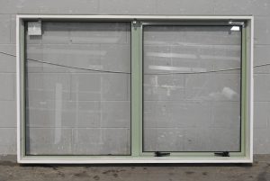 Mist Green Aluminium Single Awning Window