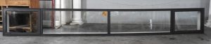Very Wide Dark Brown Aluminium Landscape Awning Window