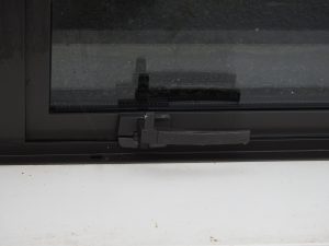 Very Wide Dark Brown Aluminium Landscape Awning Window