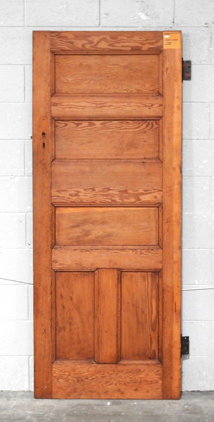 Wooden Interior Bungalow 5-Panel Door - Unhung