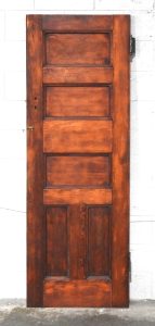 Wooden Interior Bungalow 5-Panel Door - Unhung