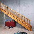 Wooden Staircase Removed From A Commercial Space