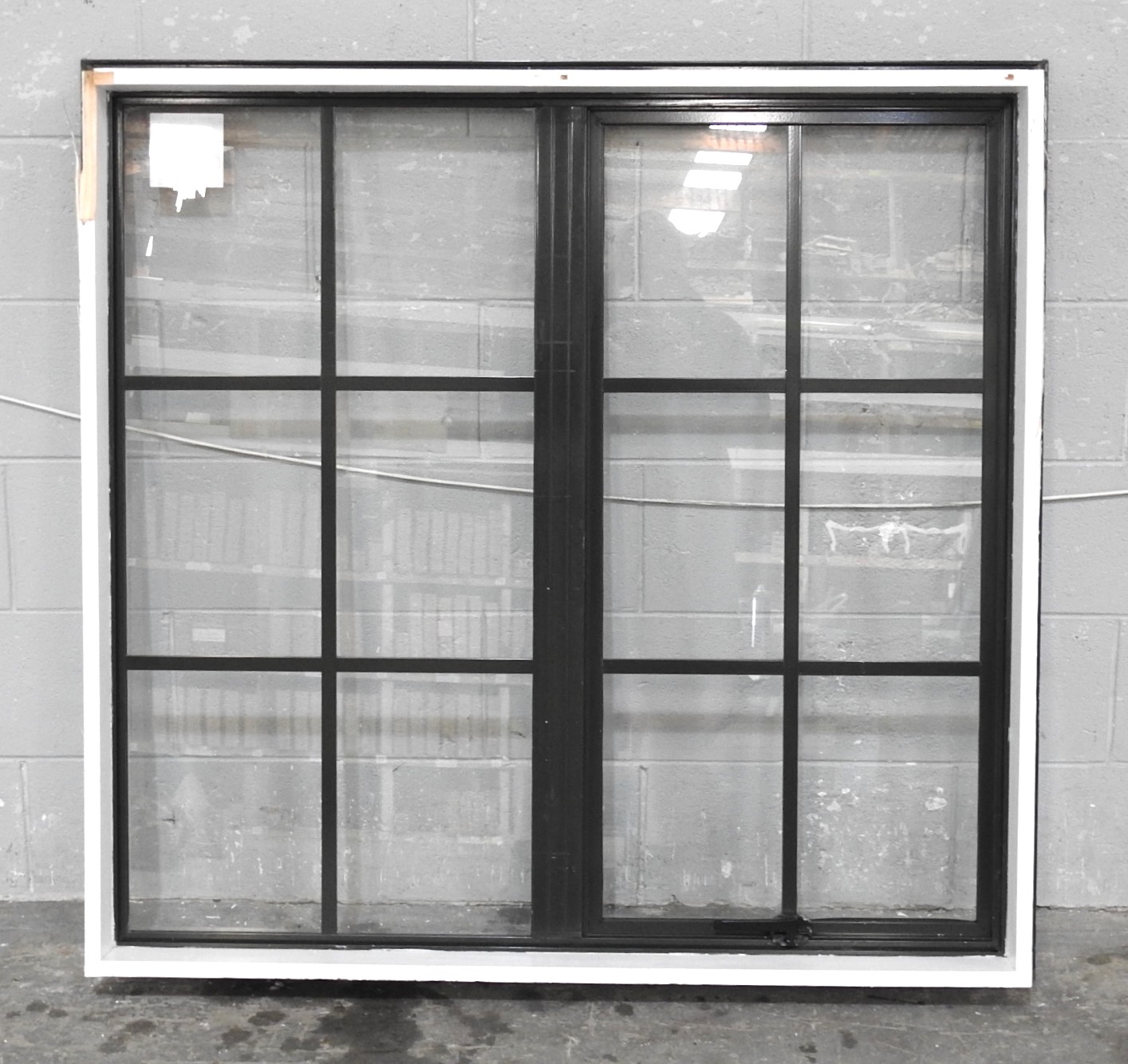 Colonial Style Karaka Green Aluminium Single Awning Window