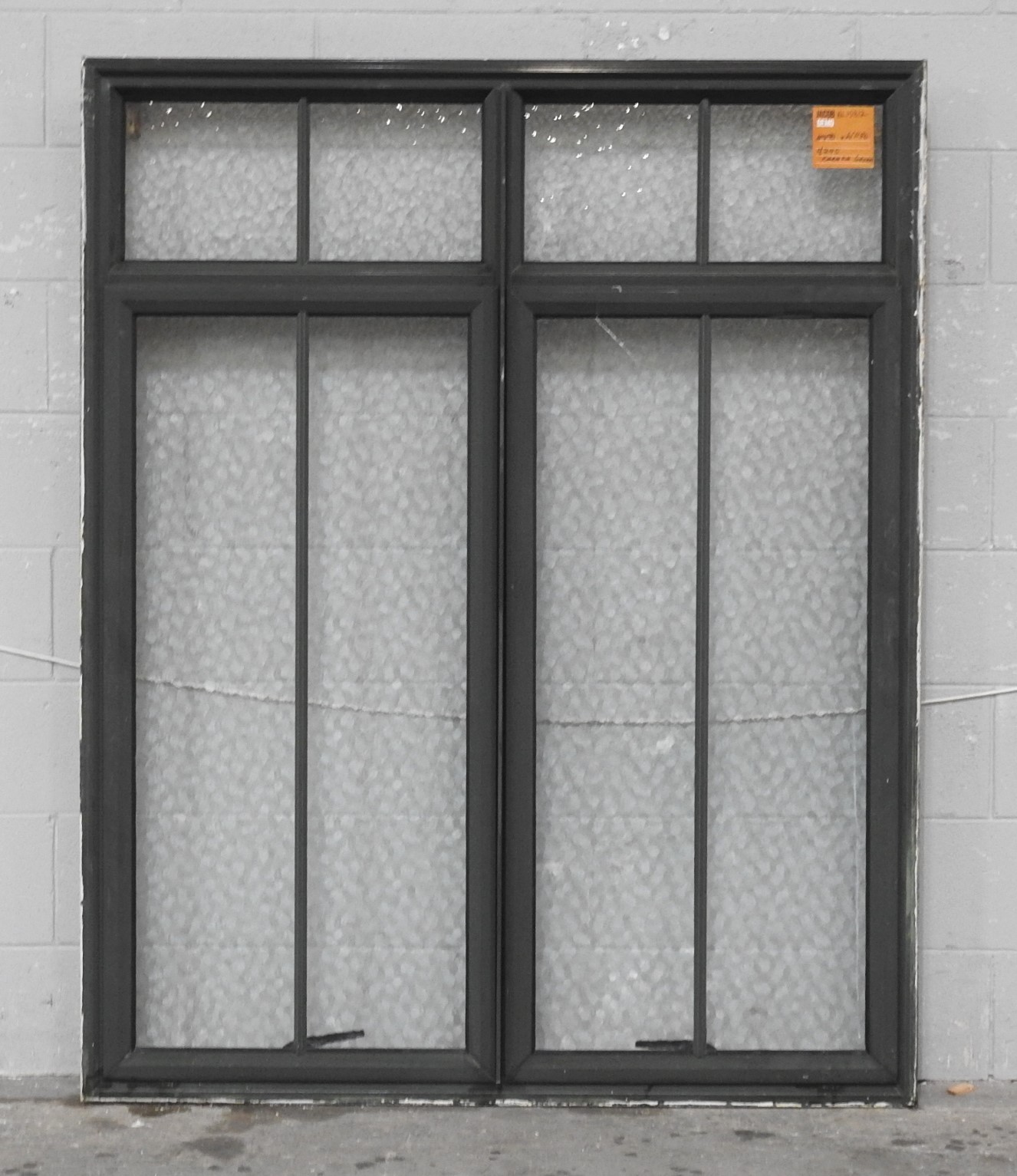 Karaka Green Aluminium Double Awning Window